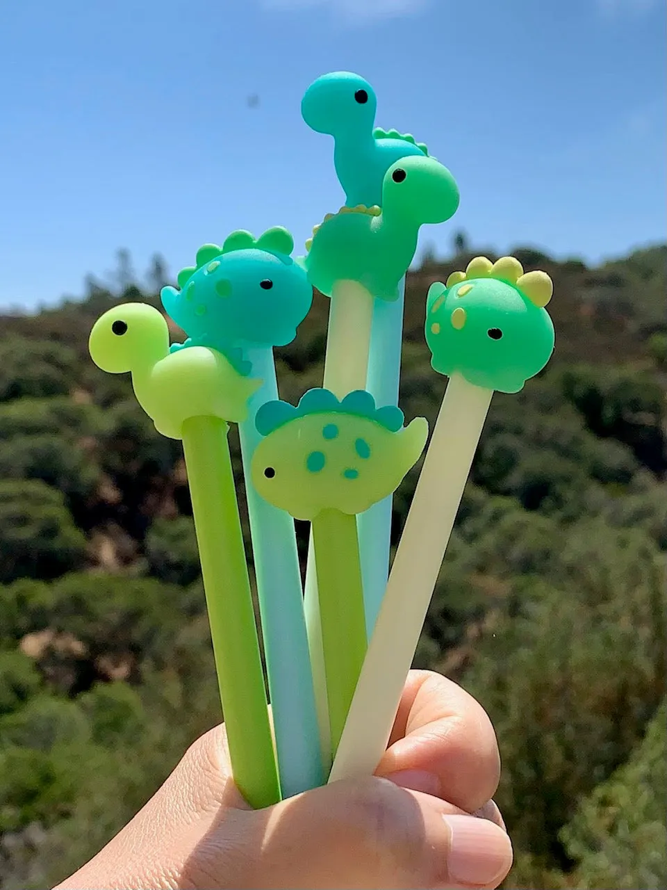 22344 DINOSAUR GEL PEN-36
