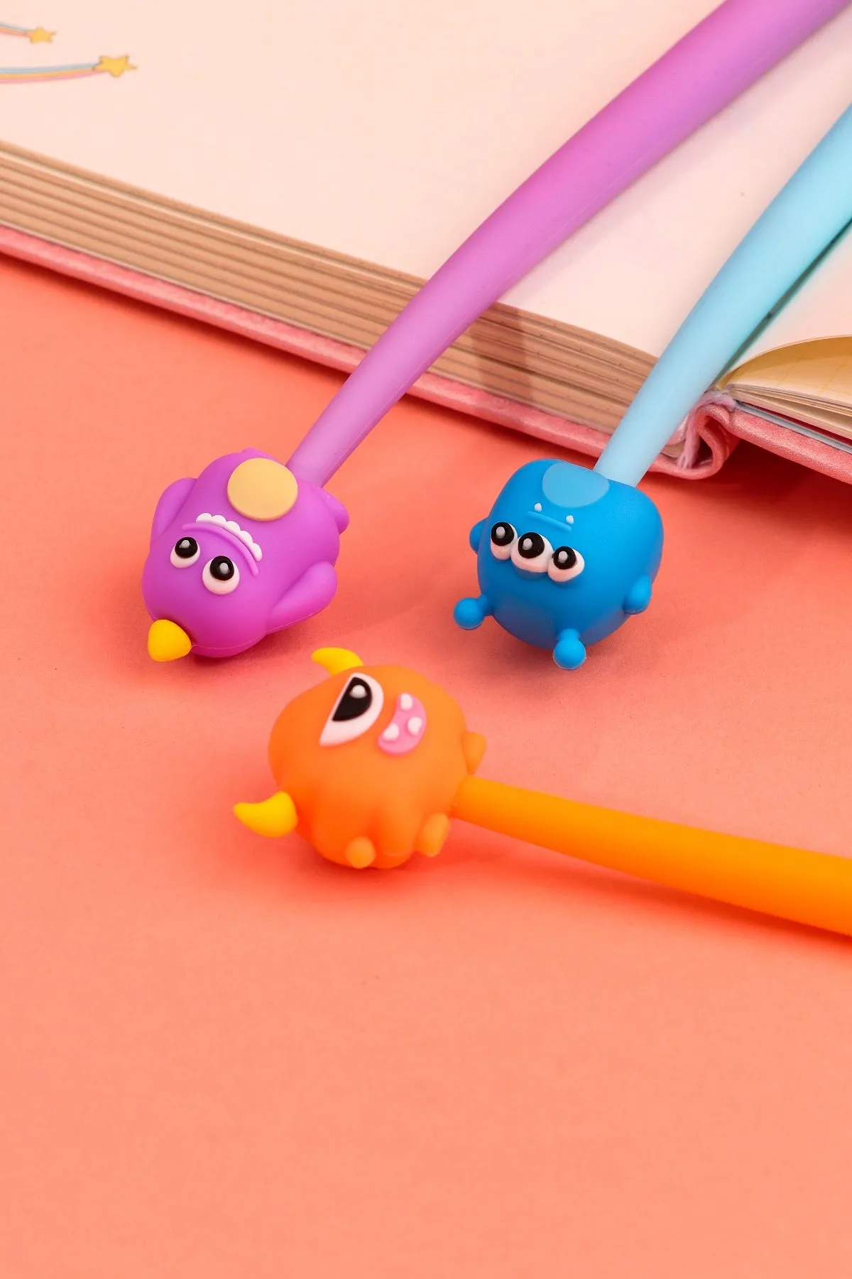 22513 MONSTER WIGGLE GEL PEN-24