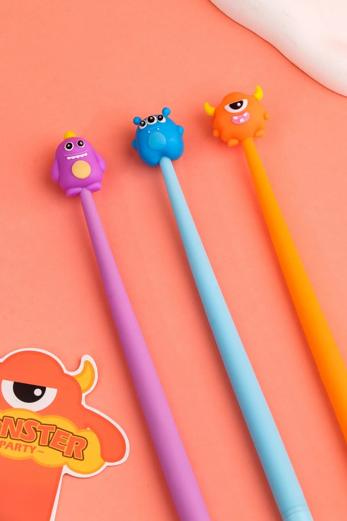 22513 MONSTER WIGGLE GEL PEN-24