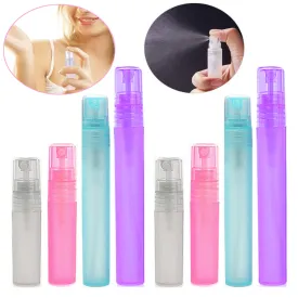 8 Pc Mini Travel Perfume Atomizer Bottles Refillable Portable Spray Mist Pump