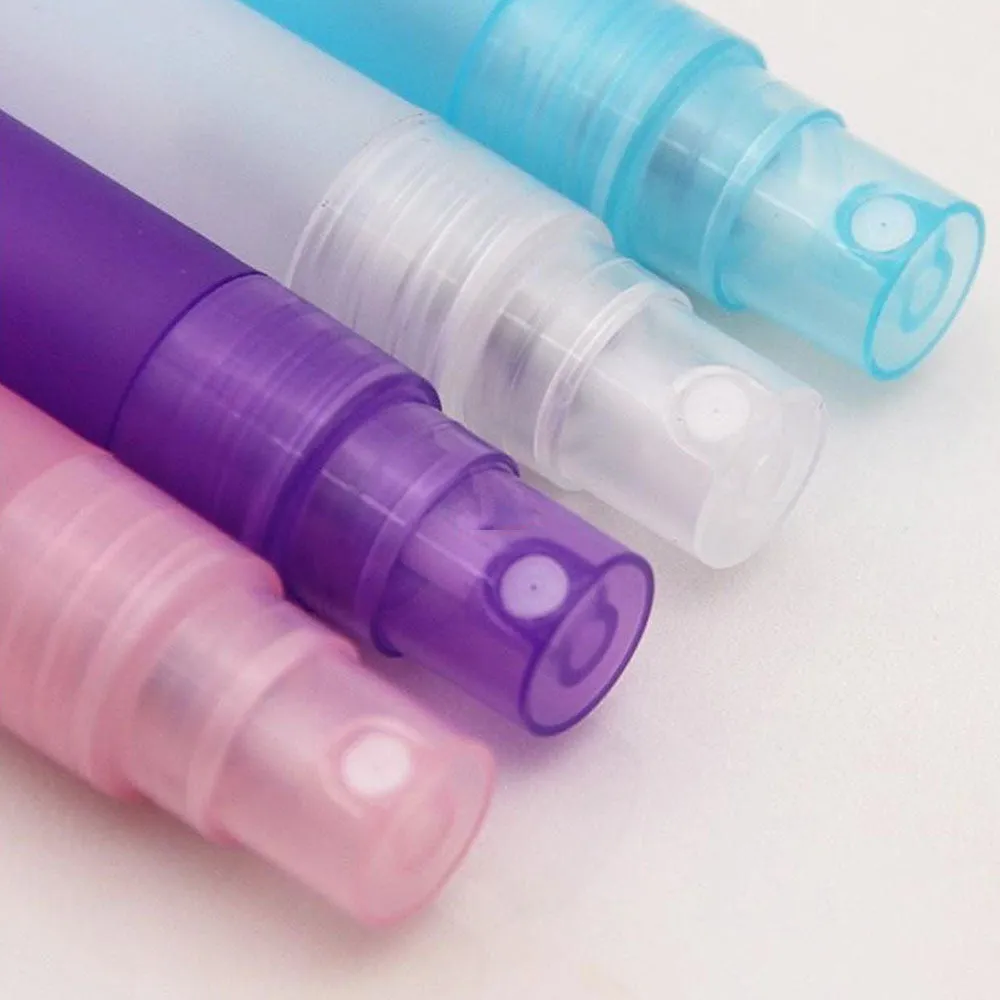 8 Pc Mini Travel Perfume Atomizer Bottles Refillable Portable Spray Mist Pump