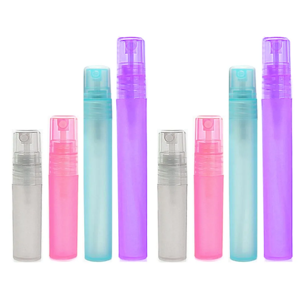 8 Pc Mini Travel Perfume Atomizer Bottles Refillable Portable Spray Mist Pump