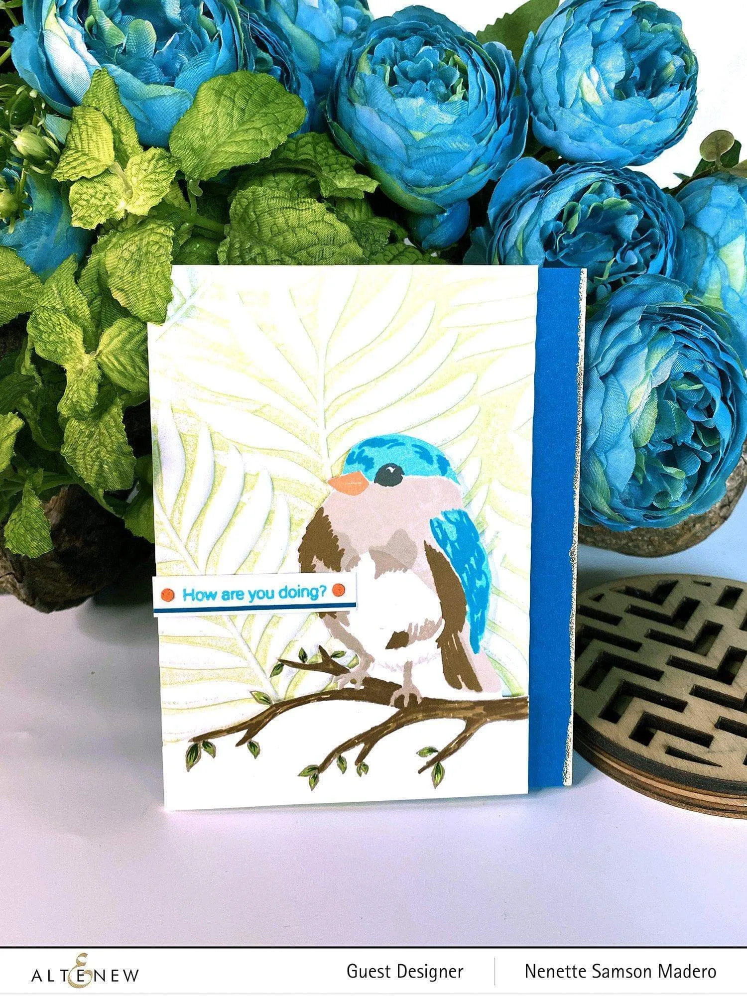 Areca Palm 3D Embossing Folder