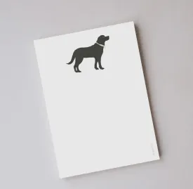 Black Pup Notepad