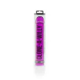 Clone a Willy Neon Silicone Purple