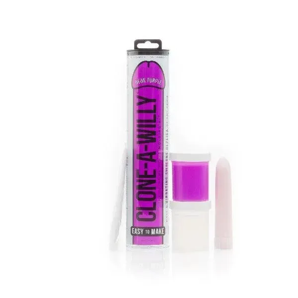 Clone a Willy Neon Silicone Purple
