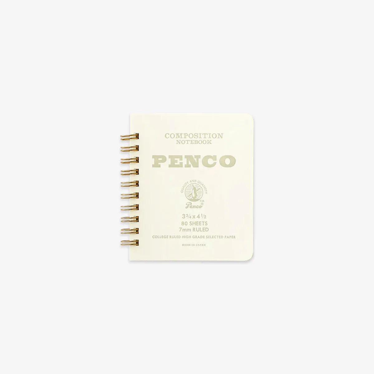 COIL NOTEBOOK S // WHITE