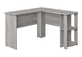 Computer Desk, Home Office, Corner, Storage Shelves, L Shape, Laptop, Contemporary & Modern by Couch.com