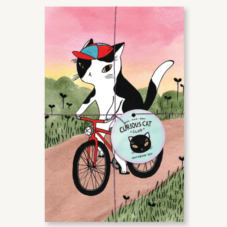Curious Cat Club Notebook Set
