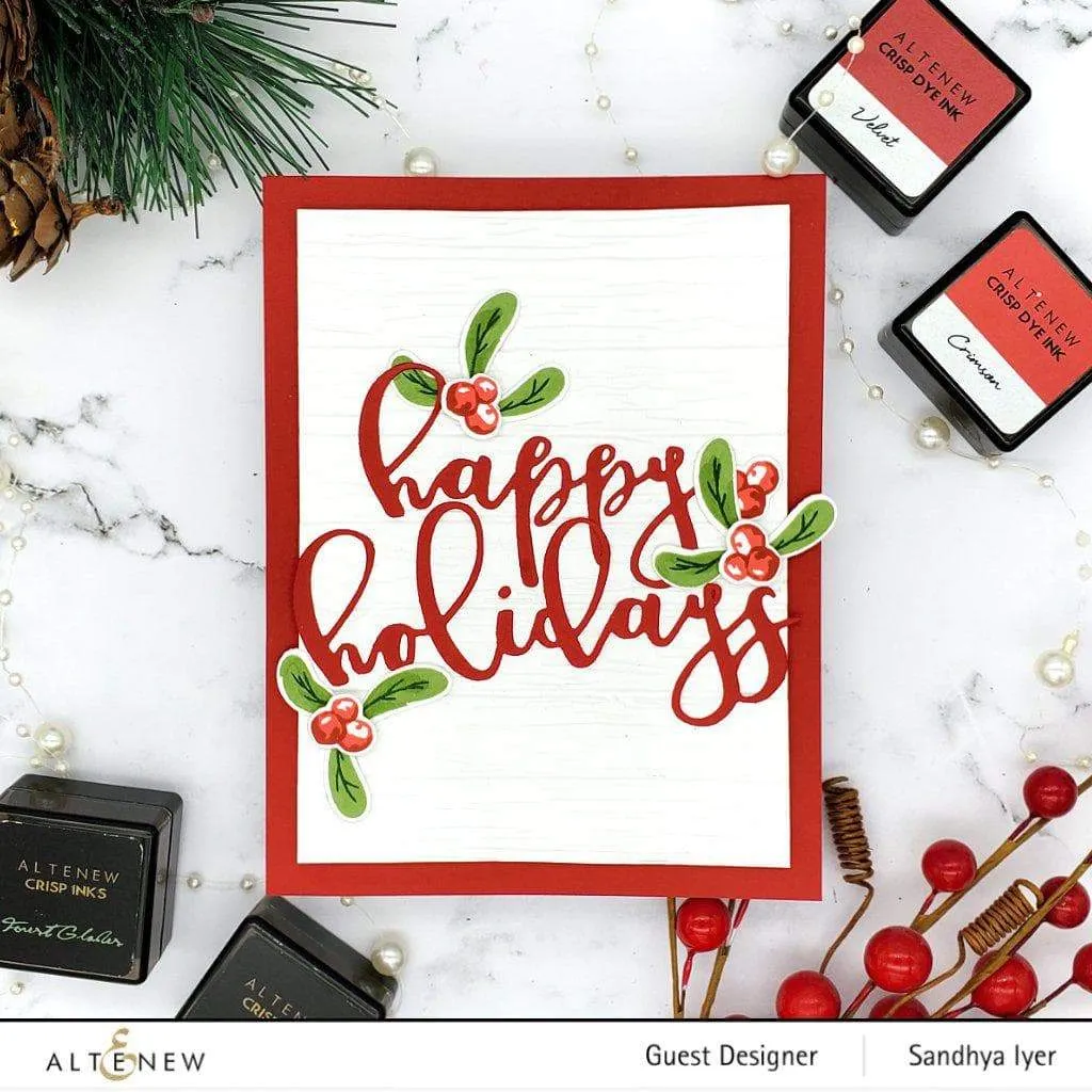 Deck Planks 3D Embossing Folder