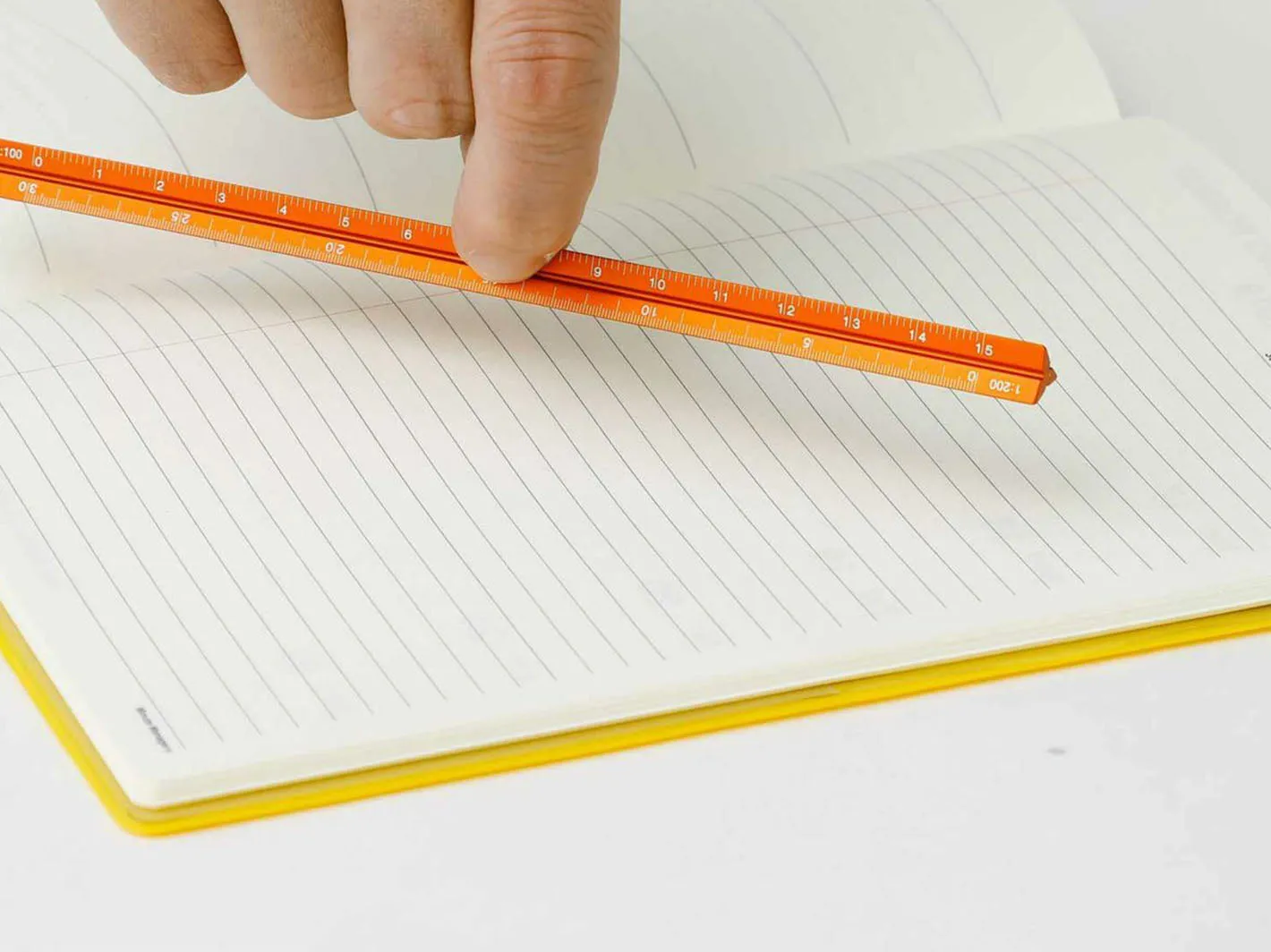 Drafting Scale Ruler Orange
