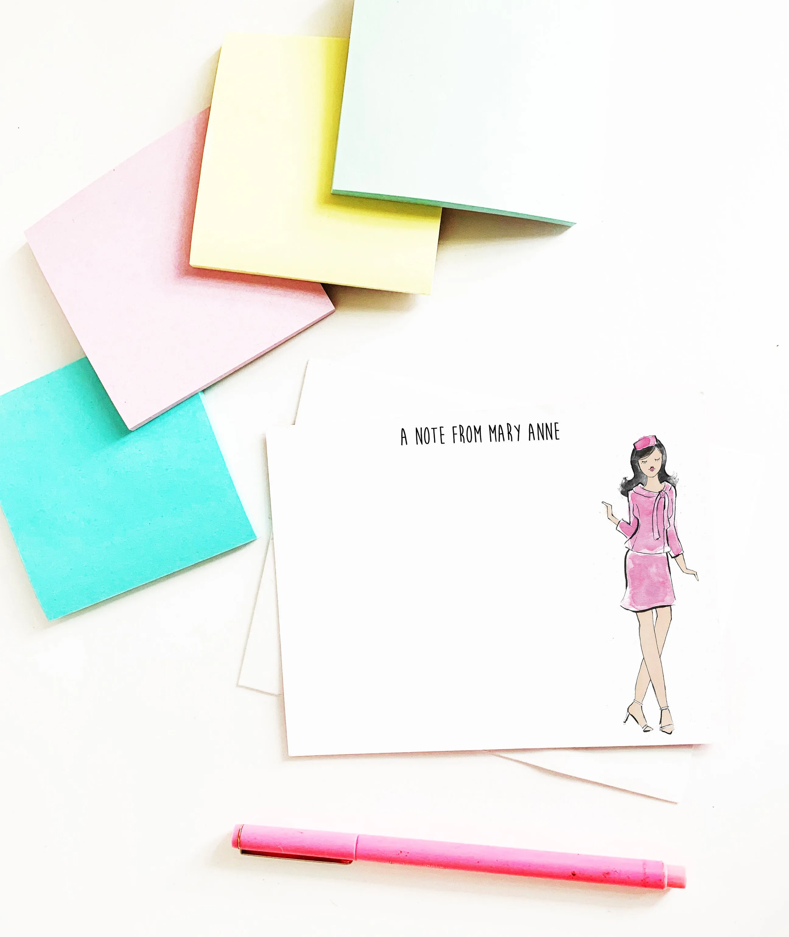 Elle Inspired Personalized Stationery