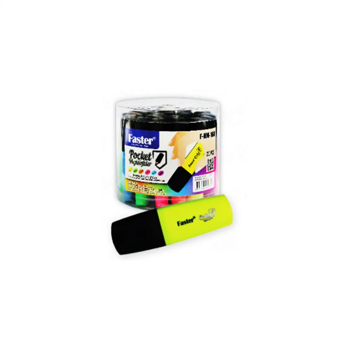 Faster 168 Mini Highlighter 20's