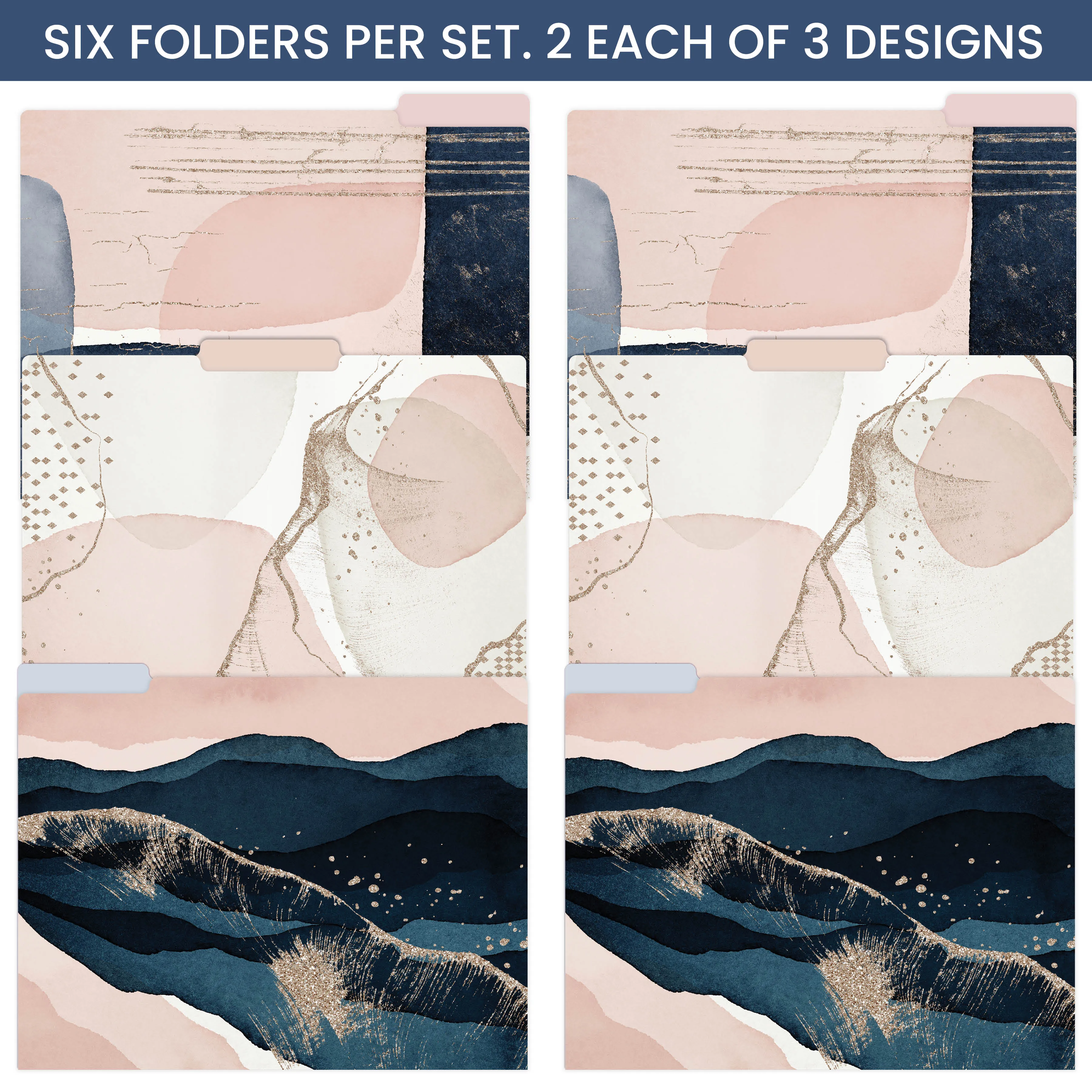 File Folder Set, Golden Hour