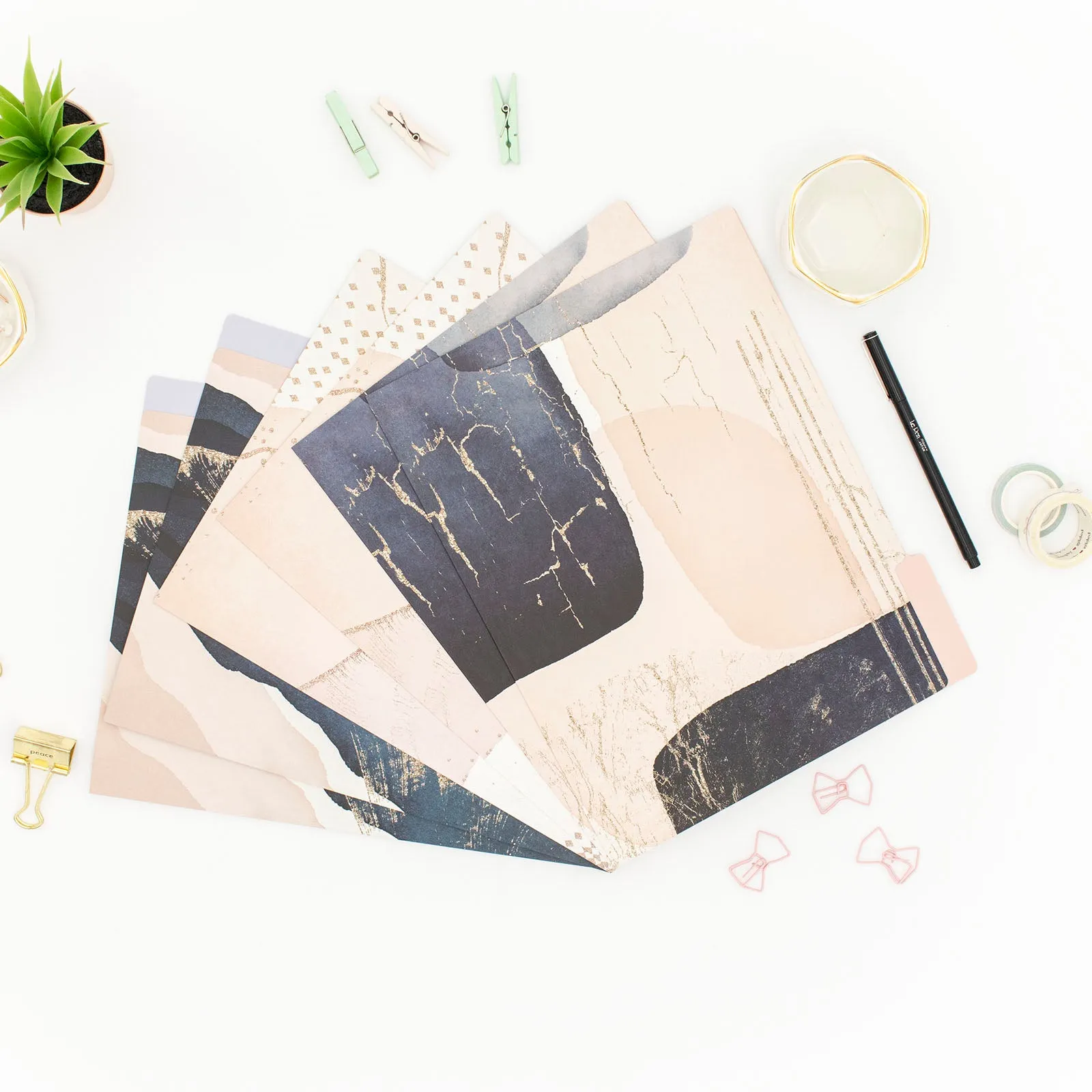 File Folder Set, Golden Hour