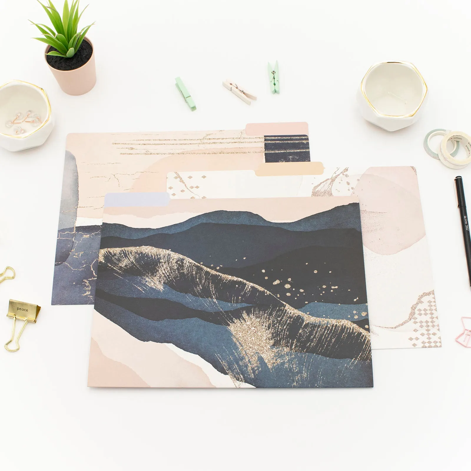 File Folder Set, Golden Hour