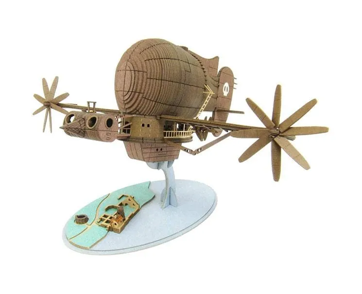 Ghibli DIY Paper Craft: Castle In The Sky (Tiger Moth)