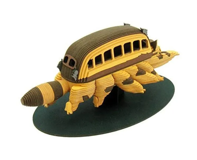 Ghibli DIY Paper Craft: My Neighbor Totoro (Cat Bus)