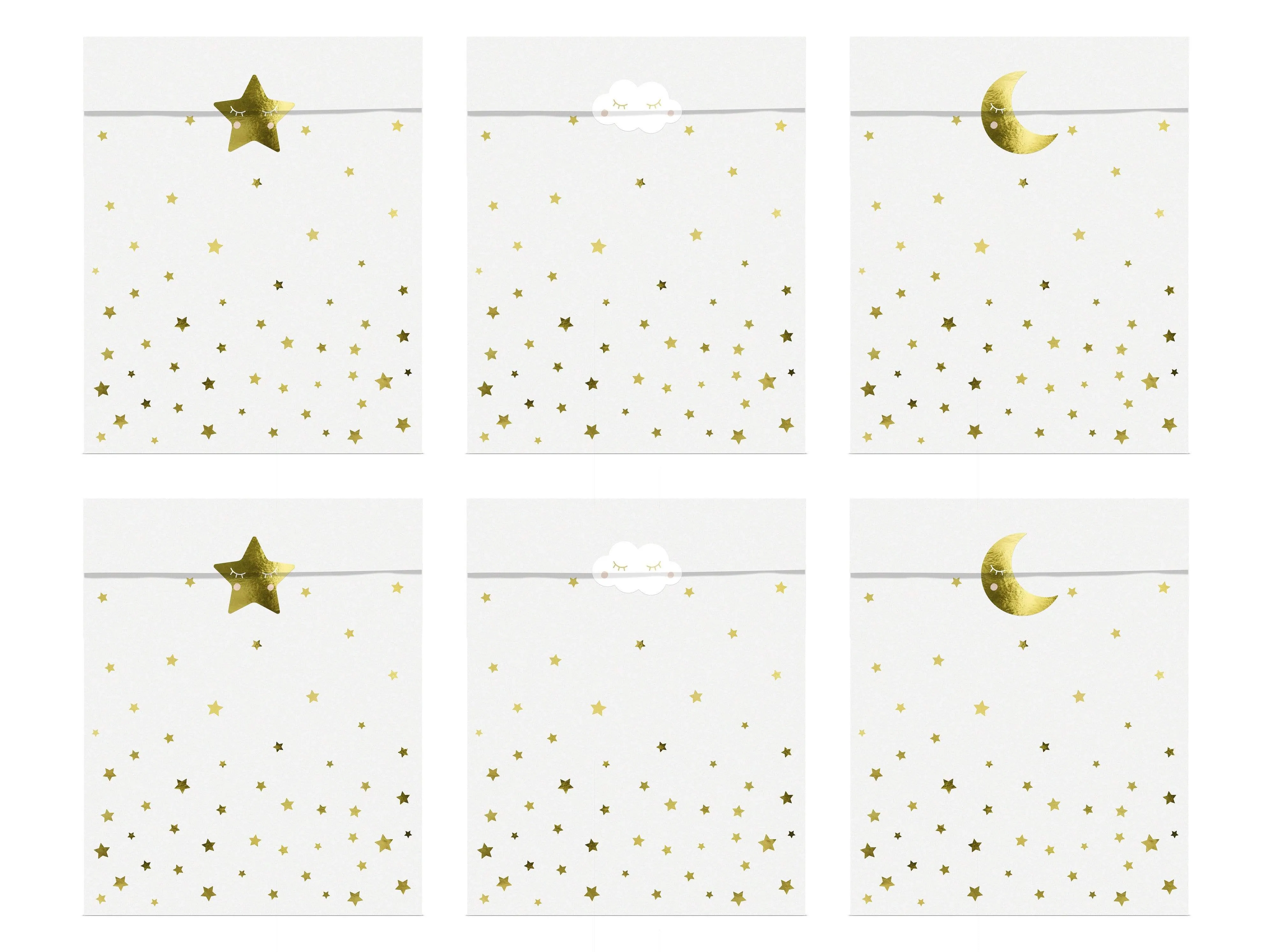 Little Star Treat Bags (6 Pack)