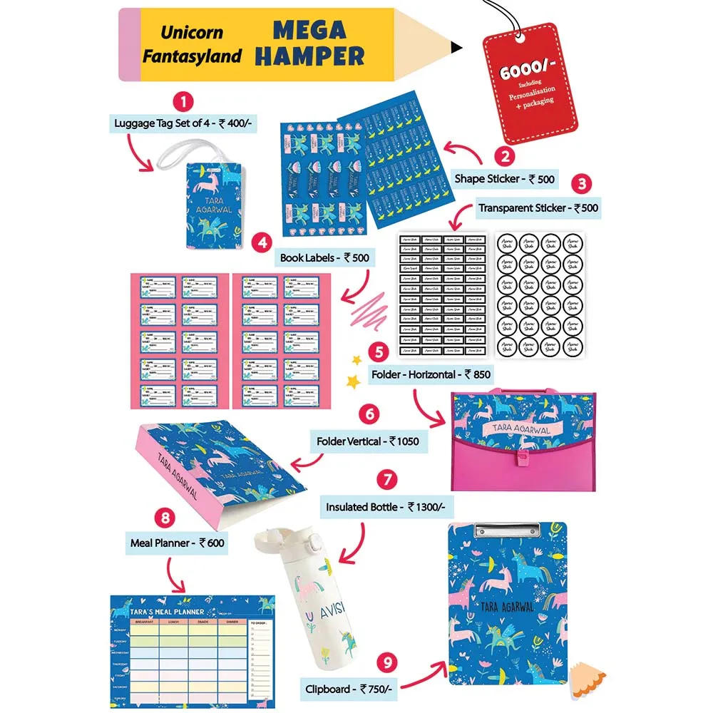 Mega Hamper - Girls - Unicorn Fantasyland