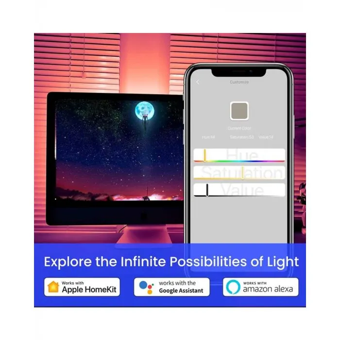 [OPEN BOX] COLOLIGHT Strip Plus WiFi Smart 30 LED Lights