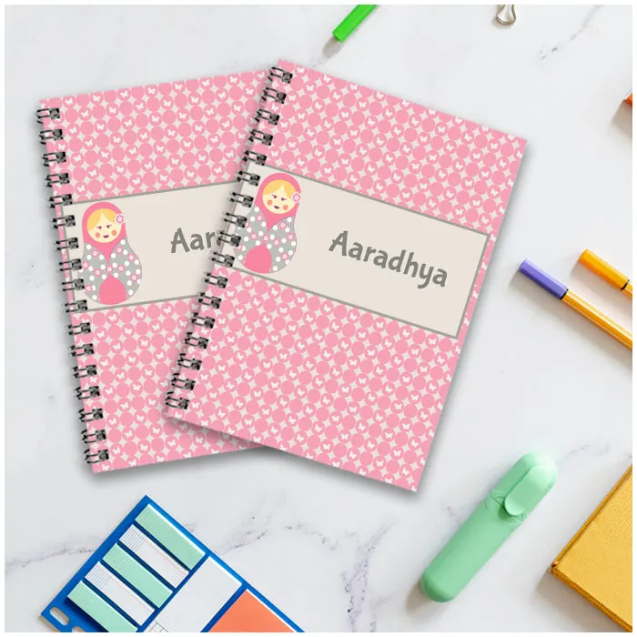 Personalised Notebook (A5 Size) - Babushka