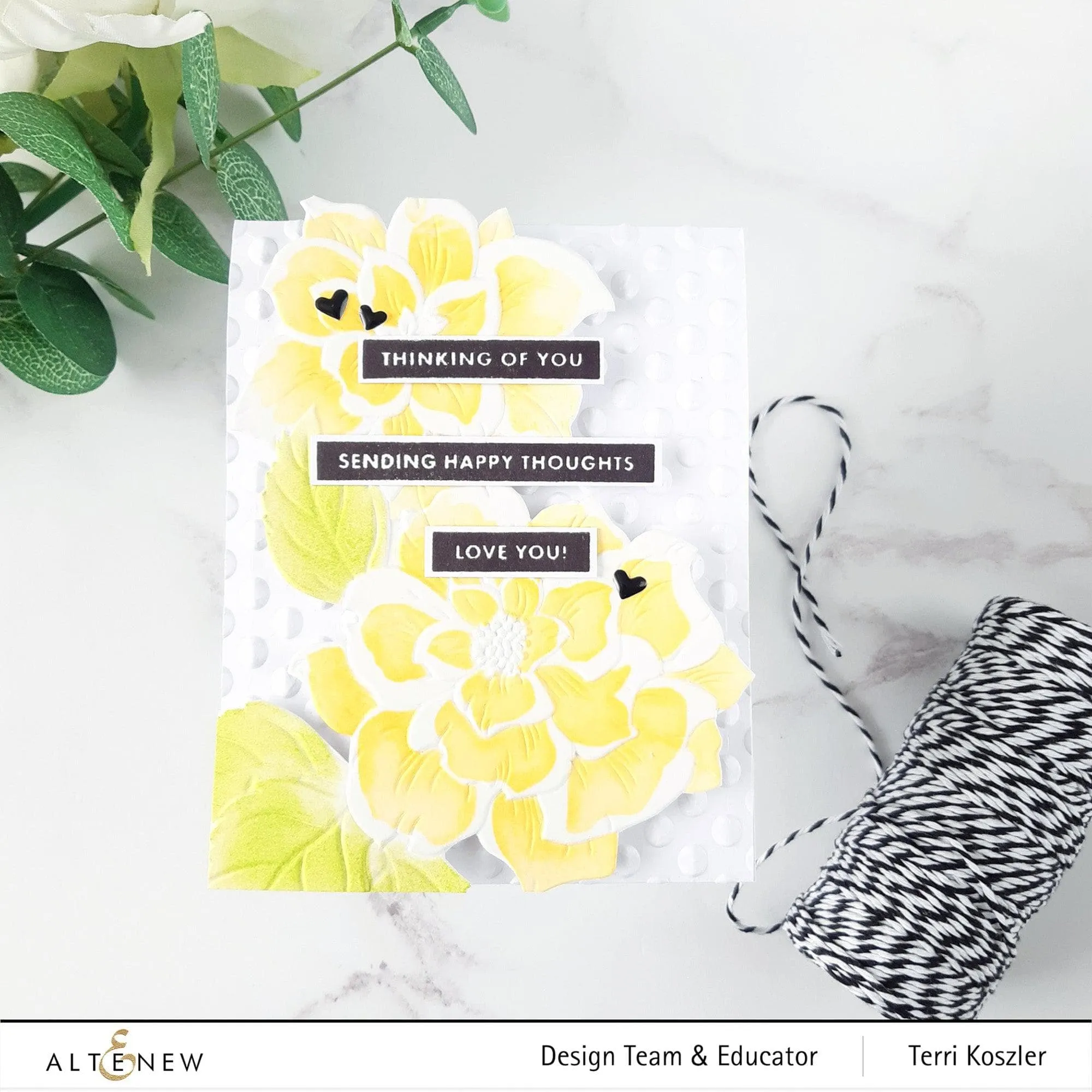 Playful Circles 3D Embossing Folder