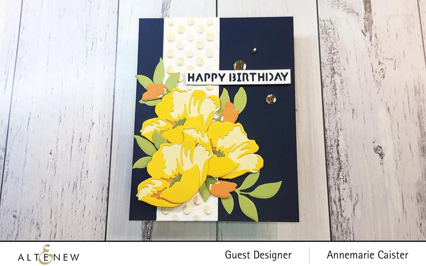 Playful Circles 3D Embossing Folder