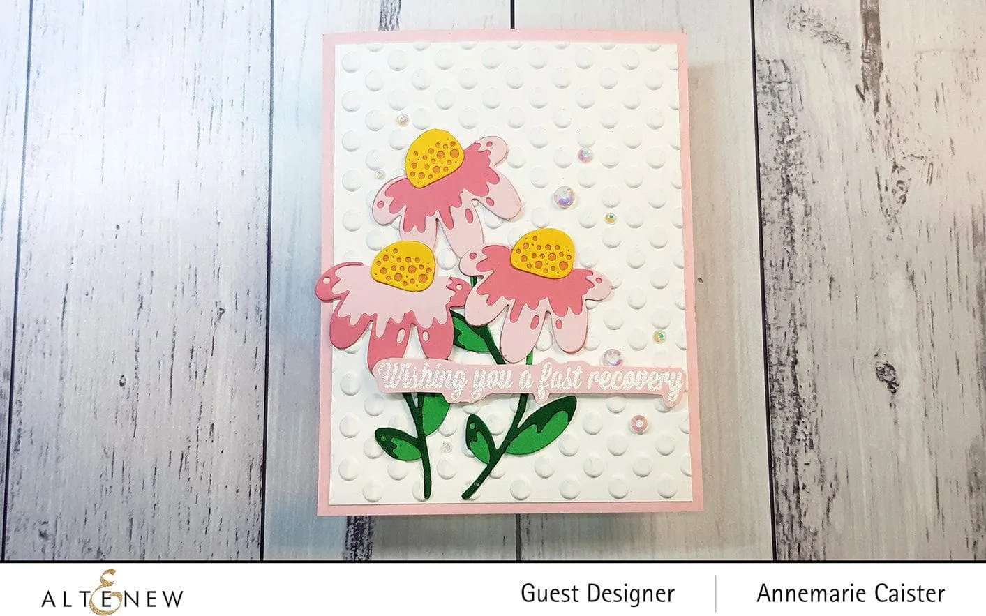 Playful Circles 3D Embossing Folder