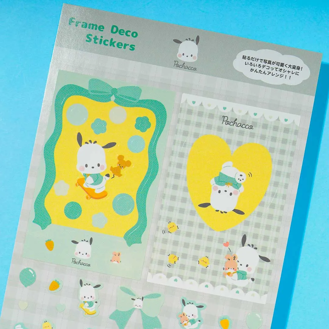 Pochacco Frame Deco Stickers