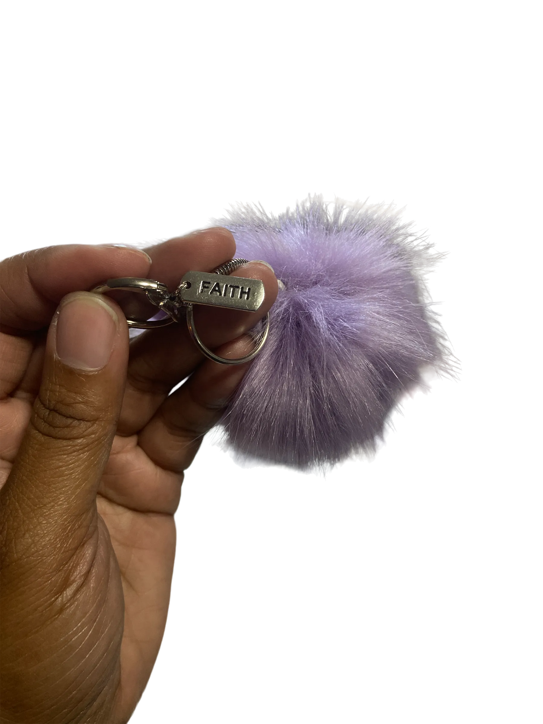 Pom Pom Keychain