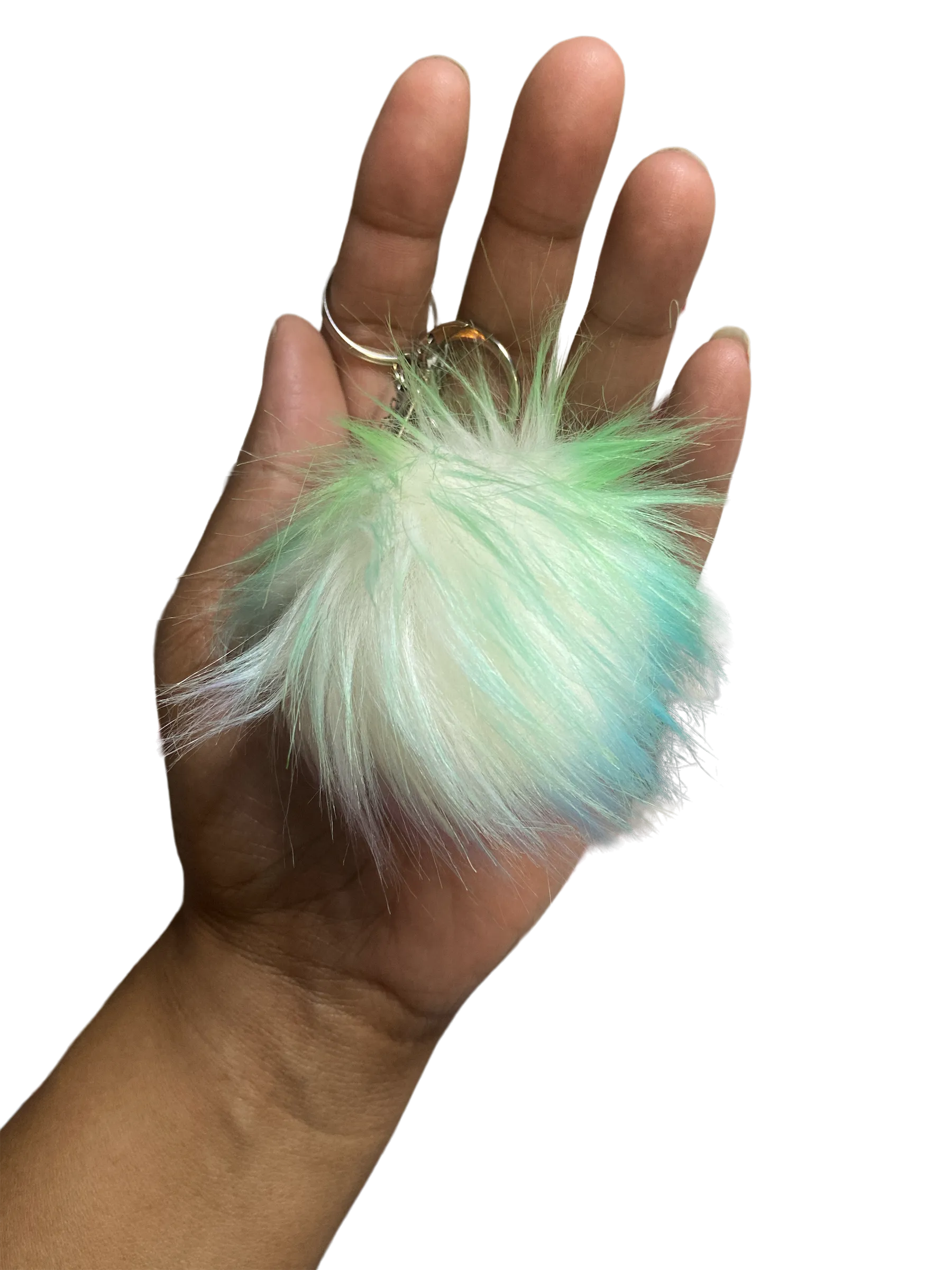 Pom Pom Keychain