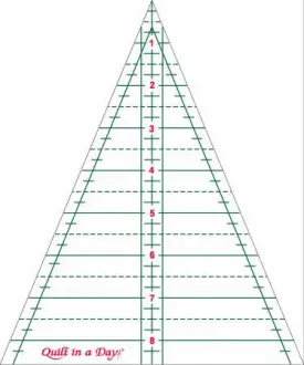 Quilt In A Day Kaleidoscope Triangle Ruler