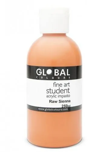 Raw Sienna Acrylic Paint - 250ml