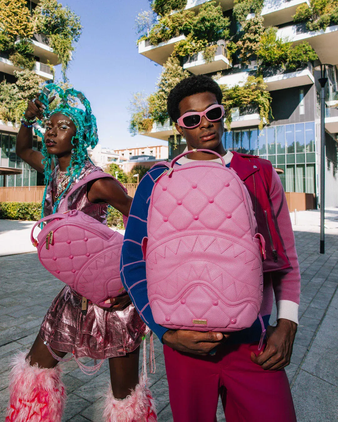 Sprayground Sorbet Stunna Bear DLXSV Backpack