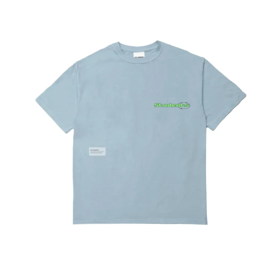Students Always Somewhere S/S T-Shirt - Chambray Blue