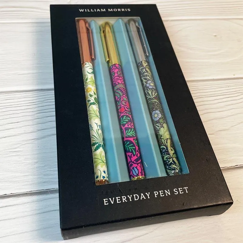 William Morris Stationery - 3 Pen Set