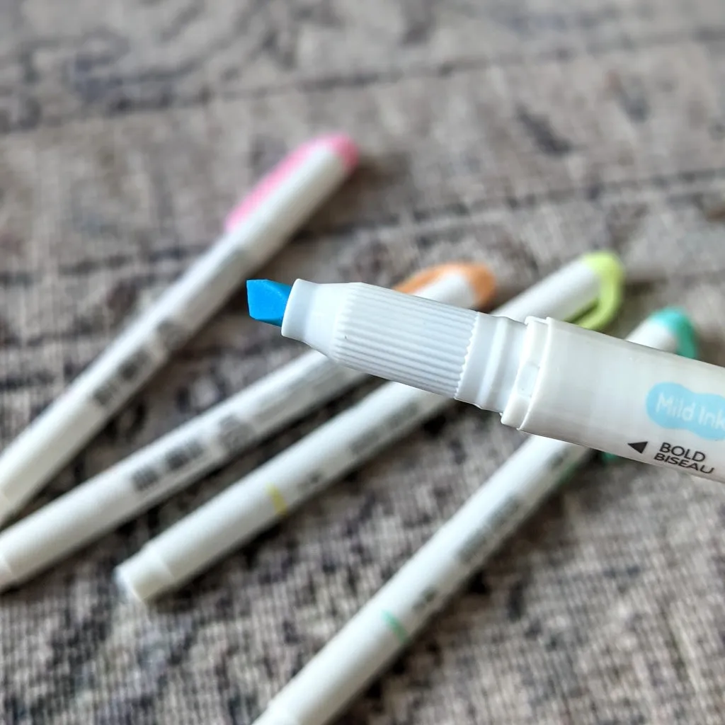 Zebra Mildliner Highlighters